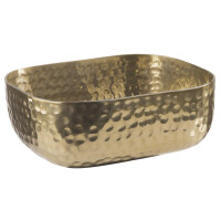 Bol CRAFT din aluminiu, 15.5x12x5.5 cm, 700 ml, culoare aurie | APS 40690