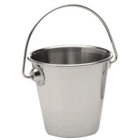 Găleată pentru servire SNACKHOLDER, oțel inoxidabil, 7x6.5 cm, 150 ml | APS 40630