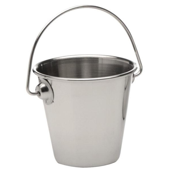 Găleată pentru servire SNACKHOLDER, oțel inoxidabil, 7x6.5 cm, 150 ml | APS 40630