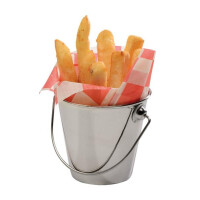 Găletușă pentru servire SNACKHOLDER, oțel inoxidabil, 9x8.5 cm, 330 ml | APS 40631