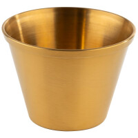 Boluri pentru sosuri, aurii, set de 6 bucăți, 6x4.5 cm, 60 ml | APS 40725