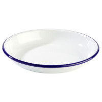Farfurie ENAMELWARE, oțel emailat, 18x3,5 cm | APS 40661_APS