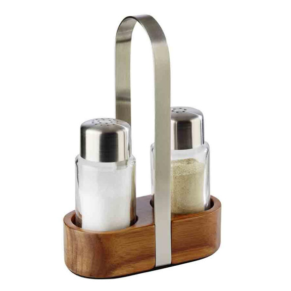 Set pentru condimente WOOD, 11.5x5.5x17 cm | APS 40435