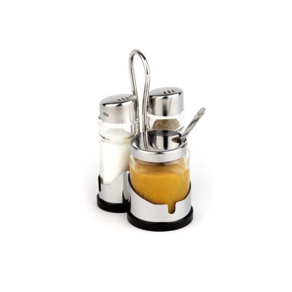 Set pentru condimente EASY, 3 piese, 8.5x8x13 cm | APS 40457