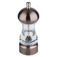 Râșniță pentru piper COPPER, transparent-cupru, 6 x 15 cm | APS 40551