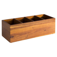 Cutie din lemn Woody 36x14x12.5 cm | APS 11649