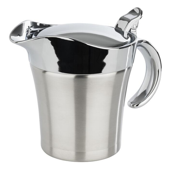 Sosieră termoizolantă cu capac rabatabil, 19x12.5x13 cm, 400 ml | APS 40207