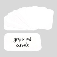 Etichete pentru descriere, set de 10 bucăți, 7.5x5.2x0.1 cm | APS 11879
