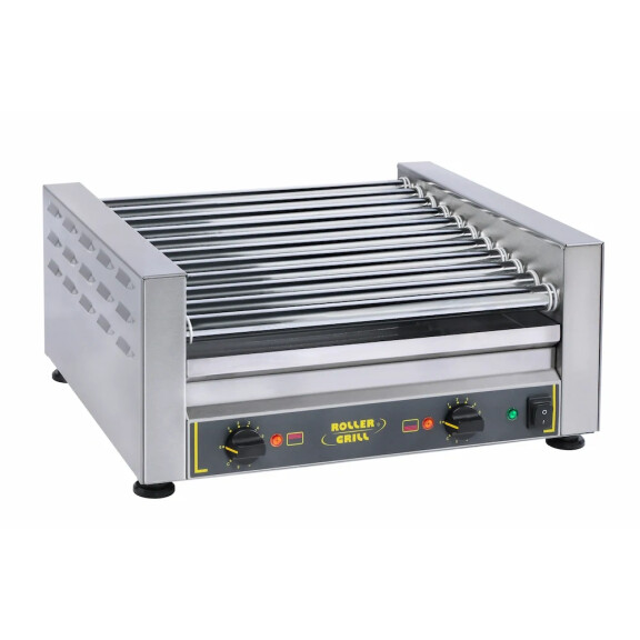 Aparat pentru hot dog cu role, 14 role, 44 cm, 1,8 kW, 230 V | ROLLER GRILL RG 14B