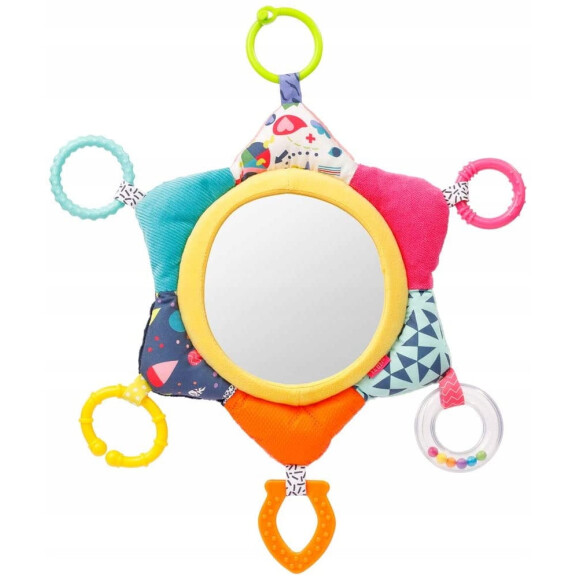 Suspension FEHN avec miroir et jouets 34 cm