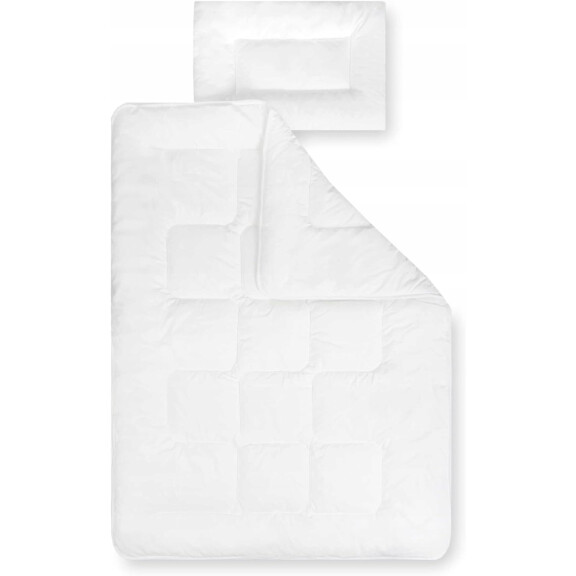 JULIUS ZOLLNER BASIC set oreiller et couverture 100 x 135 cm/40 x 60 cm