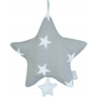 ROBA étoile avec boîte à musique 27 x 27 cm