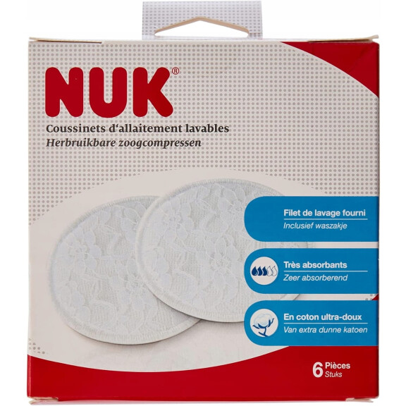 Coussinets réutilisables NUK 6pcs