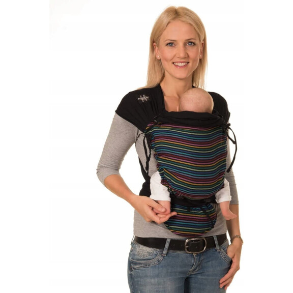 HOPPEDIZ hop-tye porte-bébé ergonomique 0-30 mois