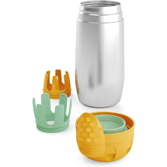 Thermos en acier CHICCO + 2 inserts pour bouteilles 2