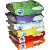 THREE LITTLE IMPS couche réutilisable avec insert x6 3-13kg