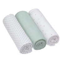 LASSIG cotton Wraps x3 85x85