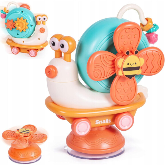 WEIXINGDA Windmill Snail 5in1 sensory toy Ĺ'limak with suction cup....