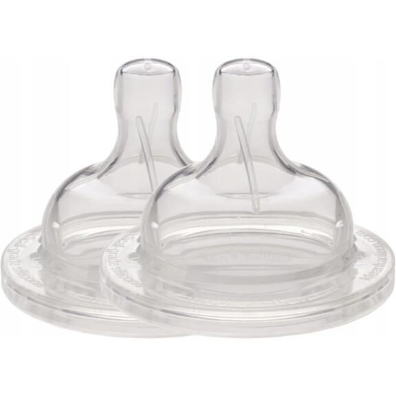 Tétines pour biberons KID KANTEEN x2 Ĺ débit