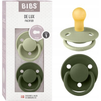 Sucettes BIBS DE LUX 2 paquets 0-6msc