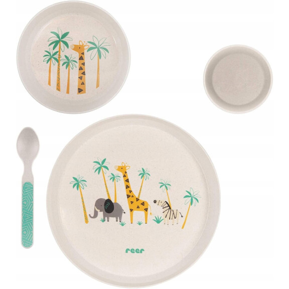 Service de vaisselle 4 pièces REER SAFARI