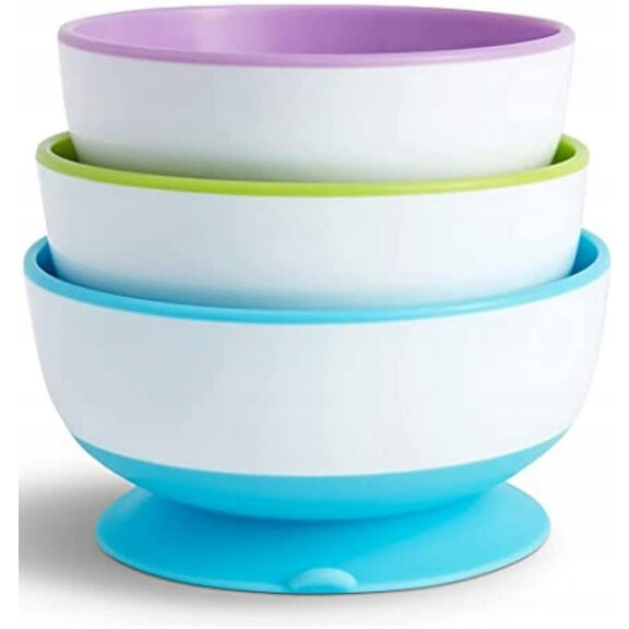 Bols MUNCHKIN stay put avec ventousesÄ... x3