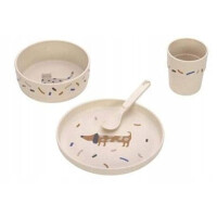 Service de vaisselle sans mélamine LASSIG Little Mateys