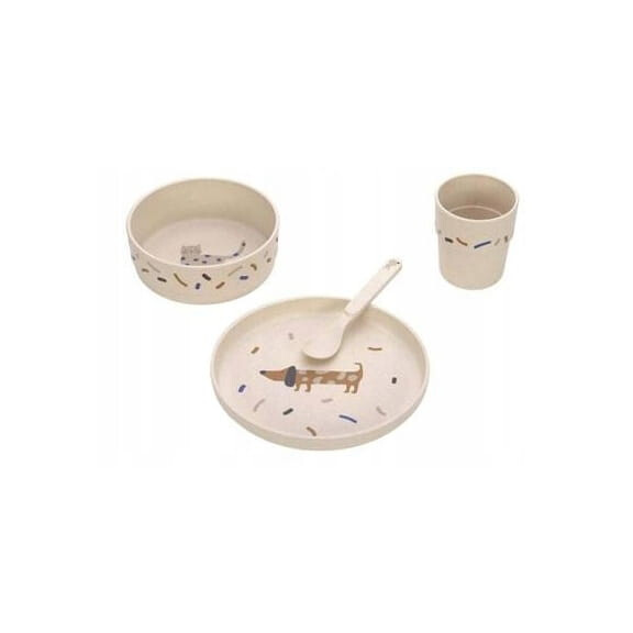 Service de vaisselle sans mélamine LASSIG Little Mateys