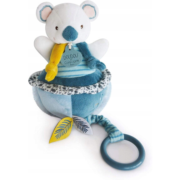 DOUDOU et COMPAGNIE koala avec boîte à musique 20 cm