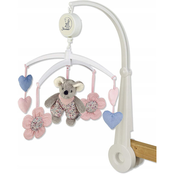 STERNTALER Boîte à musique Mabel Mouse carrousel avec...