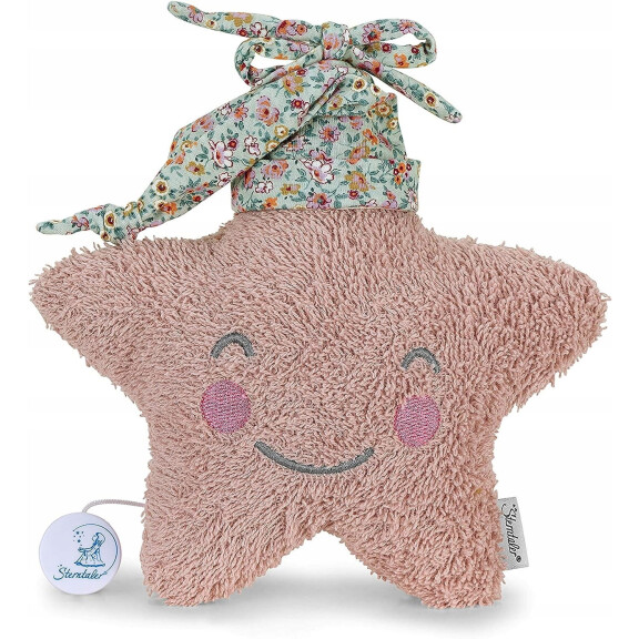 Pendentif en peluche STERNTALER avec boîte à musique STAR
