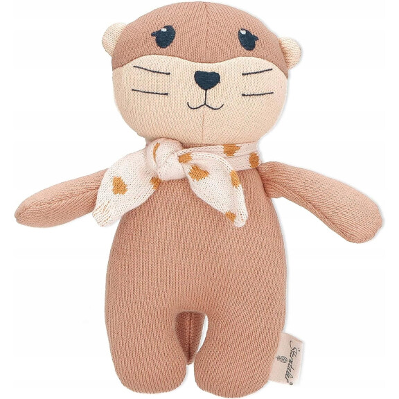 STERNTALER Otter Otti doudou en coton bio 18 cm