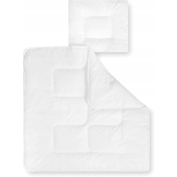 JULIUS ZOLLNER BASIC set oreiller et couverture 80x80 cm/ 35x40 cm