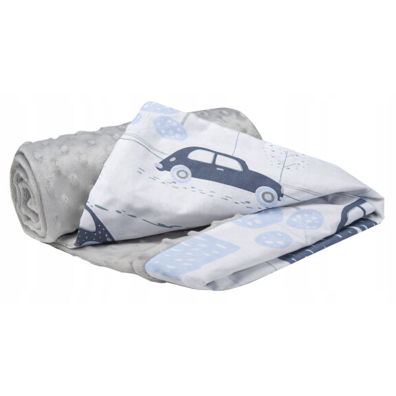 MEDIPARTNERS couverture pour bébé 75x100 MINKY