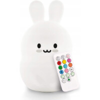 LUMIE PETS veilleuse en silicone KRÃ "LIK + télécommande 9 couleurs