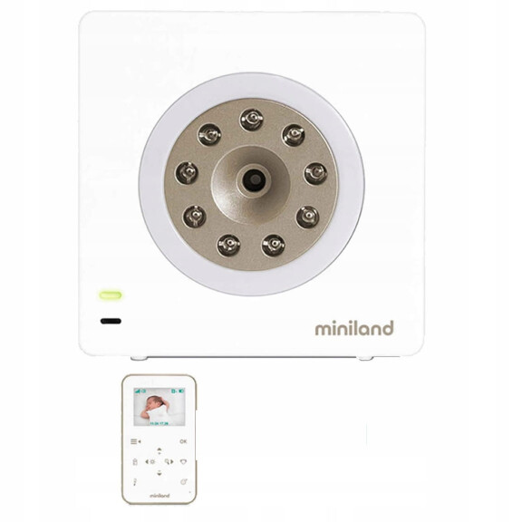 MINILAND caméra supplémentaire pour nounou électronique DIGIMONITOR 2.4 + support