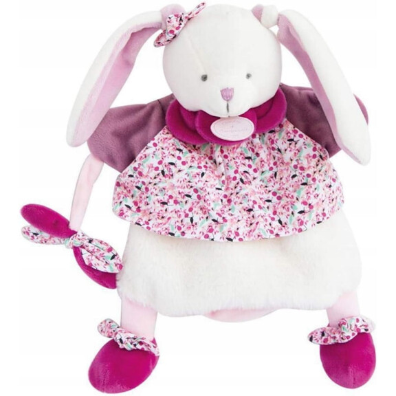 DOUDOU et COMPAGNE marionnette à câliner KRÃ "LIK KIRSCHE 28 cm
