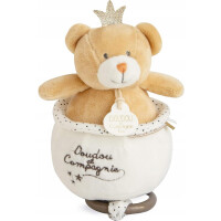 DOUDOU et COMPAGNIE peluche King Honey 20 cm