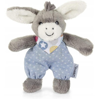 STERNTALER Âne Emmi peluche avec hochet 17 cm