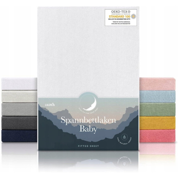 LALENI drap de lit avec tiges 100x100