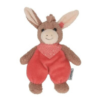 STERNTALER Âne Emmi peluche avec hochet 17 cm