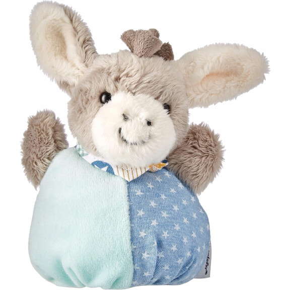 STERNTALER âne Emmi âne en peluche avec hochet 13 cm