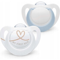 Sucette NUK STAR x2 0-6msc