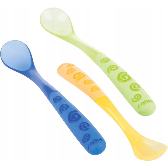 Jouet de dentition NUBY avec poignée souple 6 m+ 3 pcs.