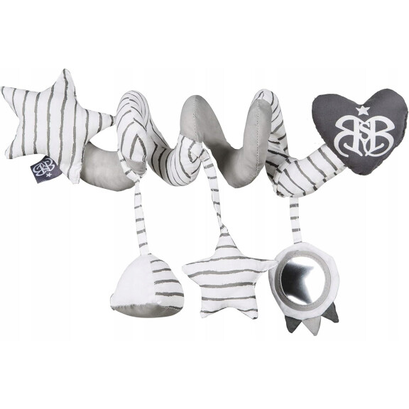 ROBA Rock Star Baby spirale avec hochet et miroir pour le lit de bébé