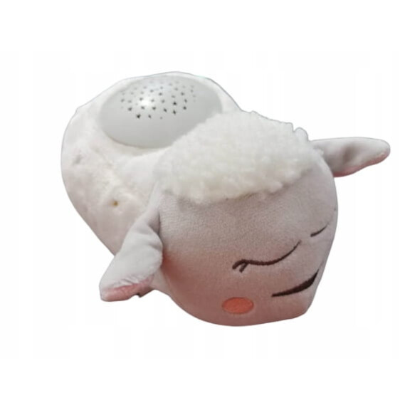 BADABULLE agneau LULU projecteur musique doudou