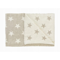 SCHARDT couverture en coton 95x120 réversible