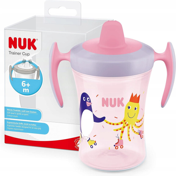 NUK Trainer Cup Tasse à bec 6 m+ 230 ml