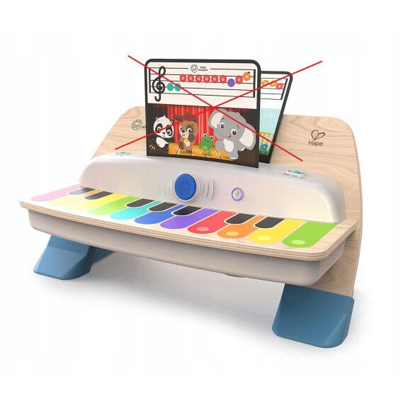 HAPE BABY EINSTEIN piano à touches en bois sans cartes musicales