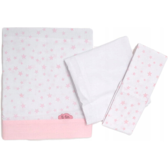 TI-TIN ensemble de literie trois pièces 80x50